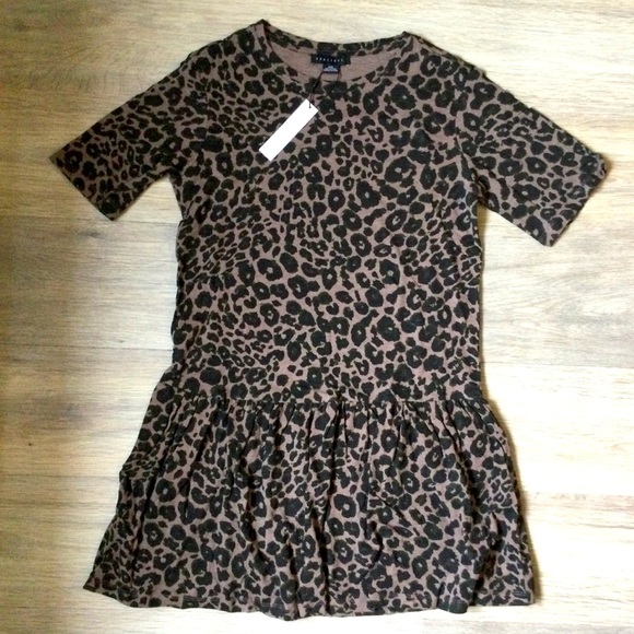 NWT SANCTUARY T-shirt dress classy mink - Picture 2 of 3